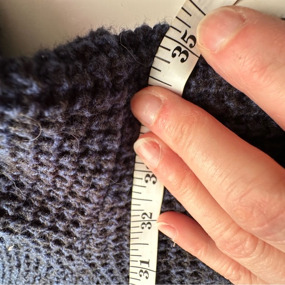 “In Every Story” Navy Open Front Hooded Cardigan - Picture 8 of 9